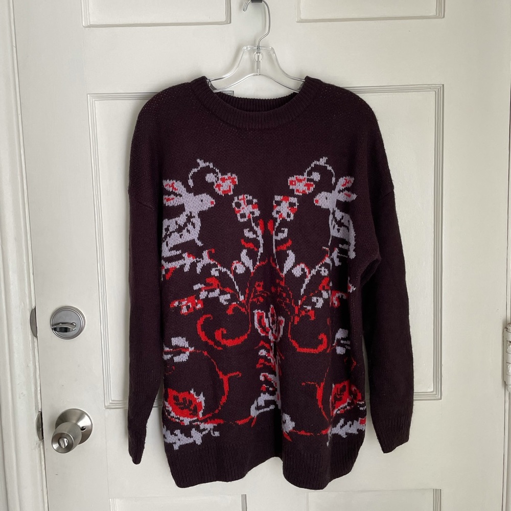 COOPERATIVE (URBAN OUTFITTERS) BUNNY SWEATER!